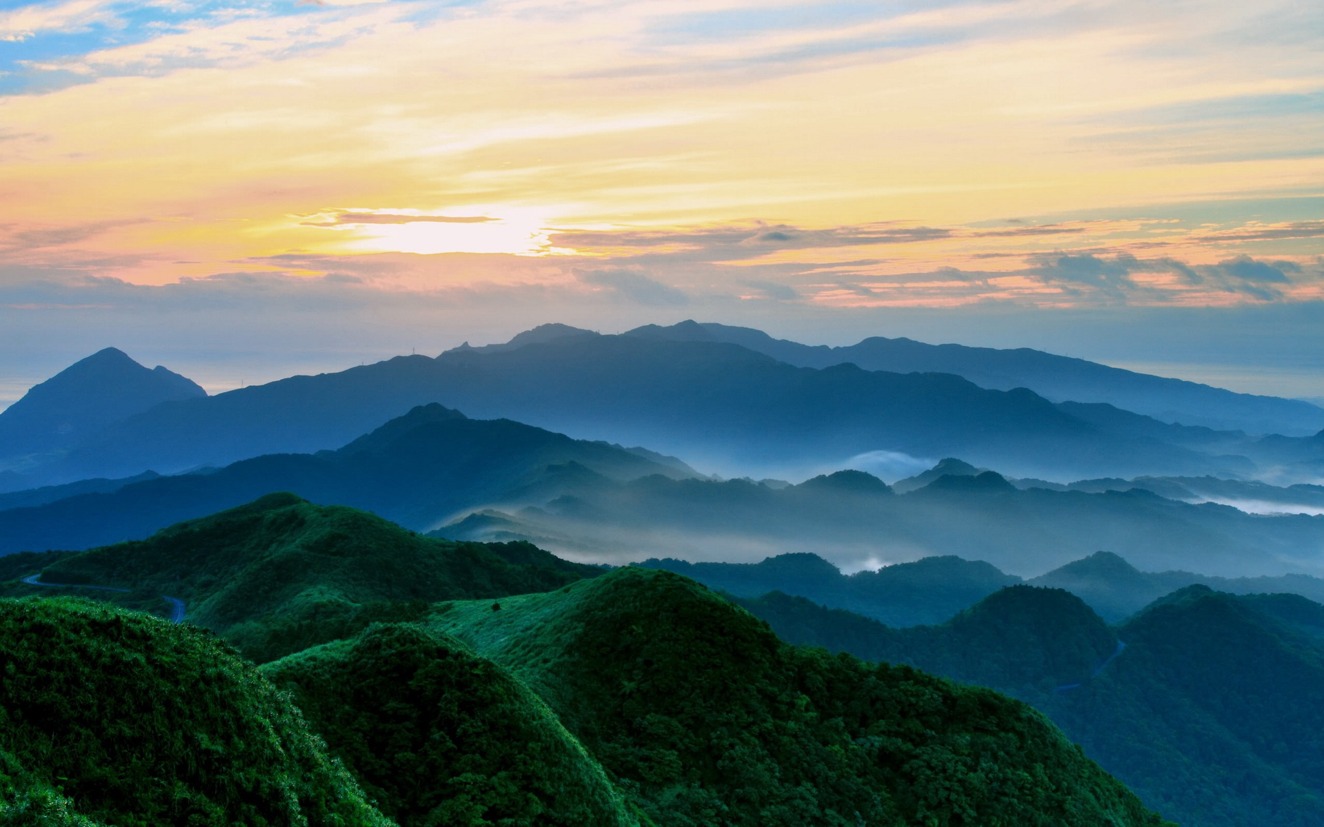 山水风情 摄影壁纸