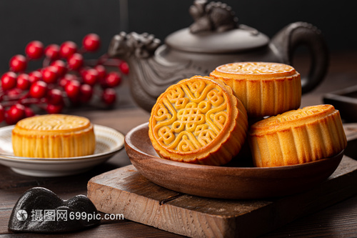 中秋节美食月饼