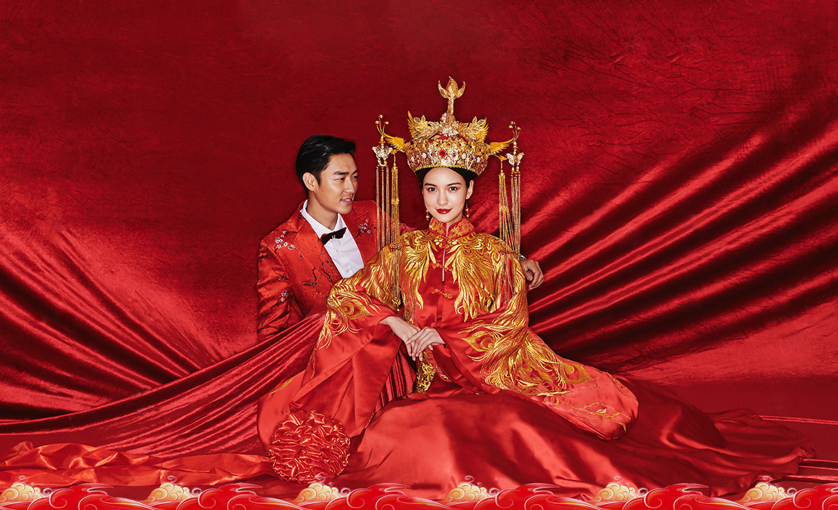中式复古婚纱照 穿越时光的典雅与浪漫